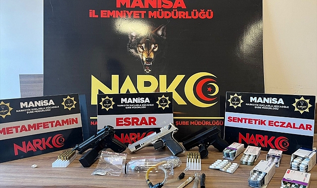 Manisa'da uyuşturucu operasyonunda 9 kişi yakalandı