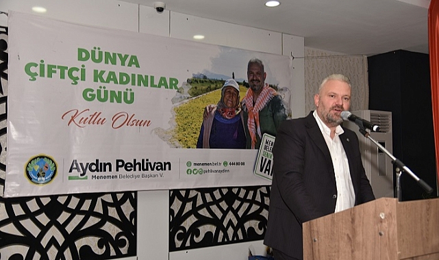Menemen’de Dünya Çiftçi Kadınlar Günü Etkinliği