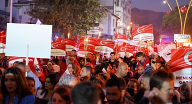 Menemen’de Görkemli Cumhuriyet Coşkusu