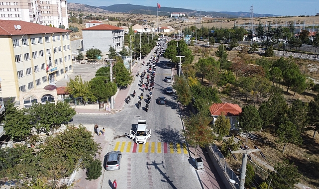 Motosiklet tutkunları Demirci'de buluştu