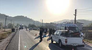 Muğla'da kamyonetin çarptığı çocuk hayatını kaybetti
