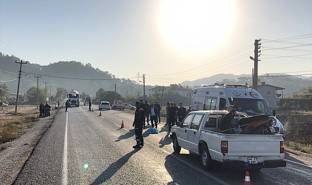 Muğla'da kamyonetin çarptığı çocuk hayatını kaybetti