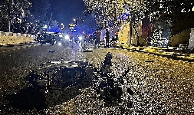 Otomobille motosikletin çarpışması sonucu 1 kişi öldü, 3 kişi yaralandı
