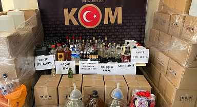 Sahte içki operasyonlarında 24 ton etil alkol ele geçirildi