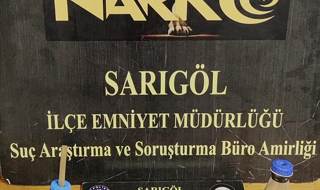 Sarıgöl'deki uyuşturucu operasyonunda yakalanan kişi tutuklandı