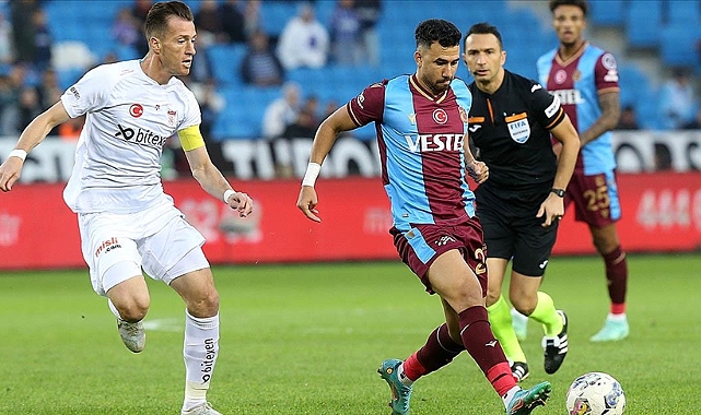 Trabzonspor evinde 3 puanı kazandı