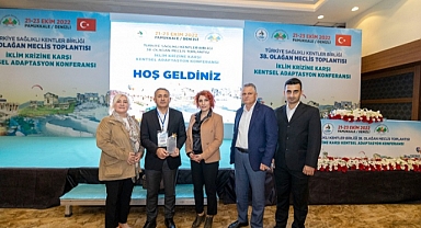 ​Türkiye Sağlıklı Kentler Birliği’nden İZSU’ya Sağlıklı Çevre Ödülü