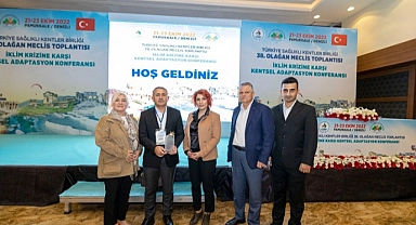 ​Türkiye Sağlıklı Kentler Birliği’nden İZSU’ya Sağlıklı Çevre Ödülü