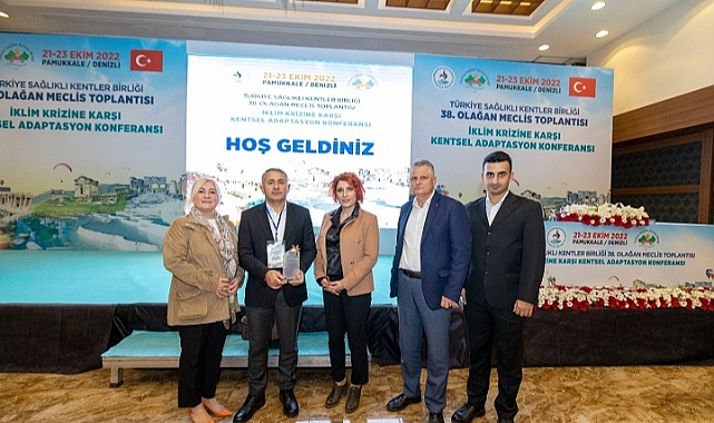Türkiye Sağlıklı Kentler Birliği’nden İZSU’ya Sağlıklı Çevre Ödülü