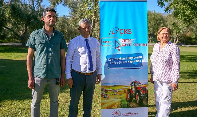 Üreticilere Çiftçi Kayıt Sistemi başvurularındaki yenilikler anlatıldı