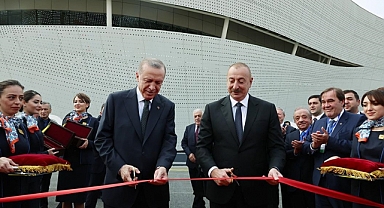 Zengilan Uluslararası Havalimanı'nın açılışını yaptılar