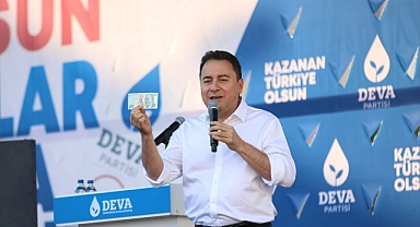 Babacan, Denizli'de vatandaşlara seslendi