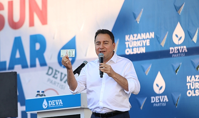 Babacan, Denizli'de vatandaşlara seslendi
