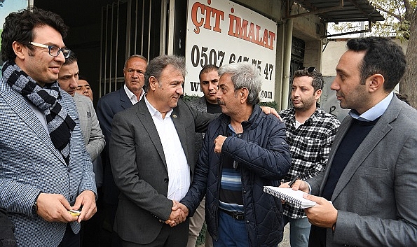 Başkan İduğ Altındağ’da esnafı dinledi