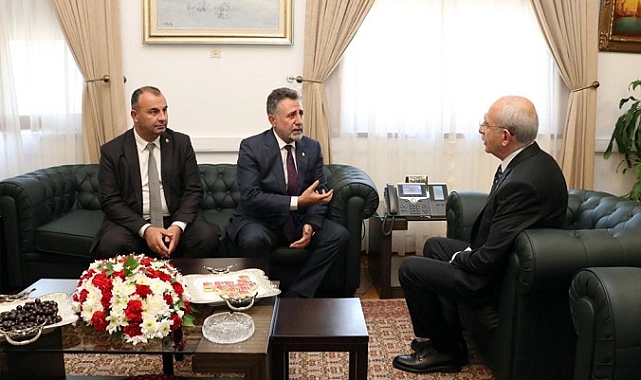 Başkan Sandal’dan Kılıçdaroğlu’na ziyaret!