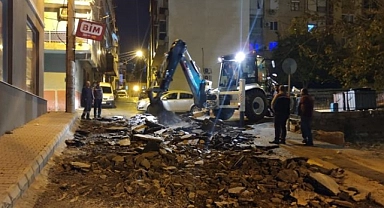 Bayraklı’ya bir ayda 500 ton asfalt