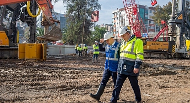 Buca Metrosu’nda ilk kazık çakıldı