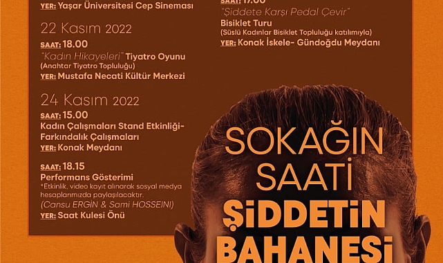 Büyükşehir’den 25 Kasım için beş günlük program