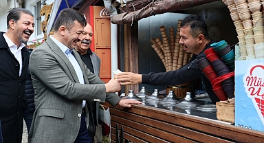 Dağ, partililerle buluştu