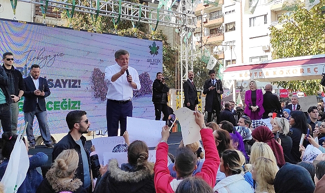 Davutoğlu, Manisa'da konuştu: