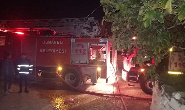 Evde çıkan yangında 1 kişi hayatını kaybetti