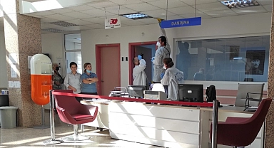 Fethiye'de hastanede bir kişi silahla yaralandı