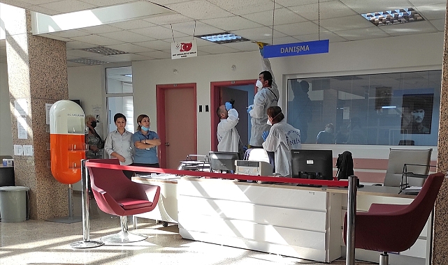 Fethiye'de hastanede bir kişi silahla yaralandı