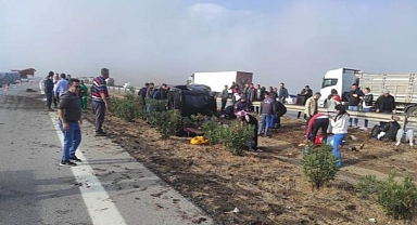 Gaziantep'te feci kaza: 1 ölü, 10 yaralı