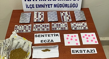 Gediz'de uyuşturucu operasyonunda 5 şüpheli yakalandı