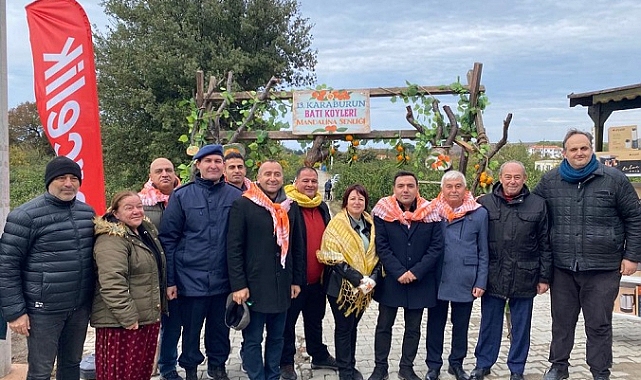 Karaburun’da “turuncu aşk” ile 13’üncü buluşma