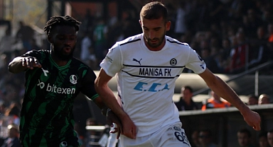 Manisa FK 3 puanı 2 golle aldı