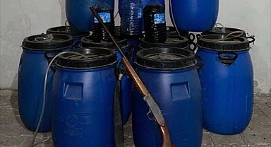 Muğla'da evde kaçak içki üreten 3 zanlı gözaltına alındı