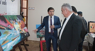 Ödemiş'te tutuklu ve hükümlülerin el sanatları sergisi açıldı