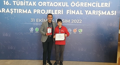 Özel Rota Ortaokulu TÜBİTAK’ ta Türkiye 2.’si