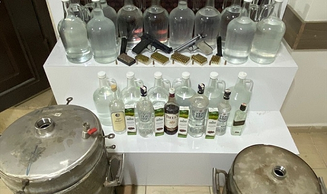Sahte içki operasyonunda 1 şüpheli gözaltına alındı