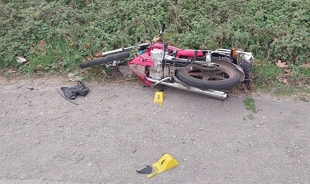 Samsun'da devrilen motosikletteki 2 lise öğrencisi öldü