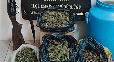 Sarıgöl'deki uyuşturucu operasyonunda 1 kişi tutuklandı
