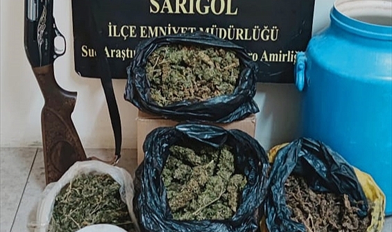Sarıgöl'deki uyuşturucu operasyonunda 1 kişi tutuklandı