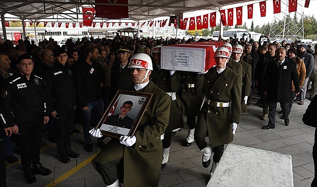 Şehitlerimizi son yolculuklarına uğurladık