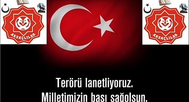 Terörü Lanetliyor, Yapılan Haince Saldırıyı Şiddetle Kınıyoruz…
