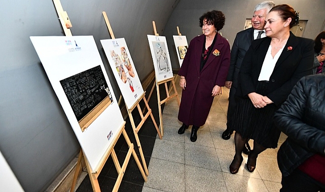 Üçyol Metro İstasyonu'nda farkındalık alanı açıldı