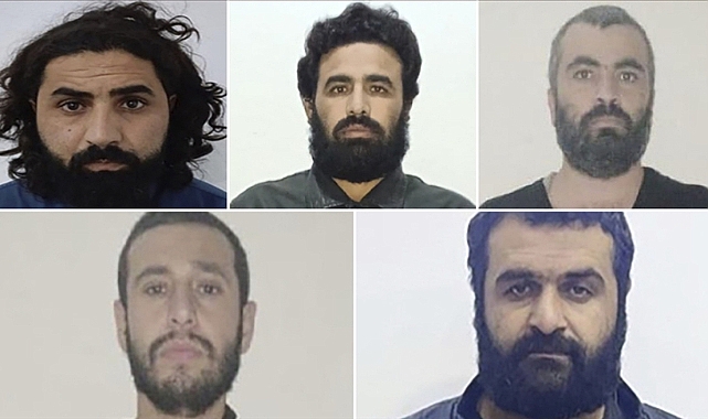 5 DEAŞ'lı teröristi Suriye'nin kuzeyinde yakaladı