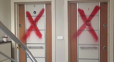 "Alevi ailenin kapısına kırmızı çarpı" eyleminin faili belli oldu