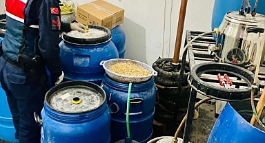 Aydın'da 5 bin 805 litre kaçak içki ele geçirildi