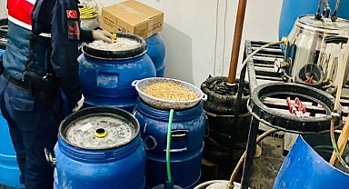 Aydın'da 5 bin 805 litre kaçak içki ele geçirildi