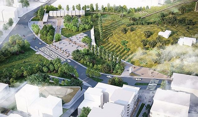 Bayraklı’nın “Kent Meydanı” için çalışmalar hızlandı