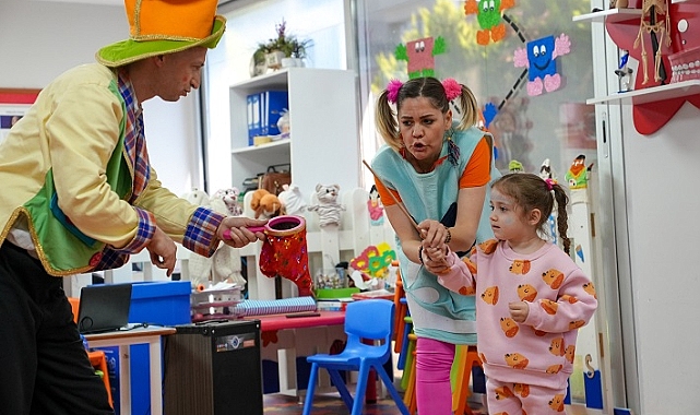 Bucalı miniklerin yeni yıl coşkusu