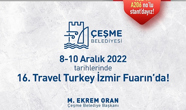 Çeşme Travel Turkey Fuarı’nda!