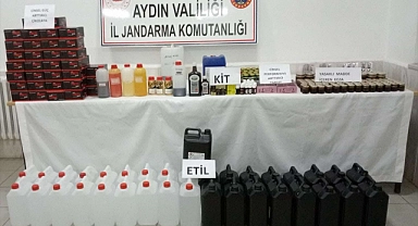Didim'de etil alkol operasyonunda 1 kişi yakalandı