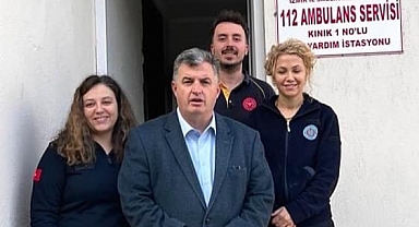 Doktor Başkan Meslektaşlarının Yanında